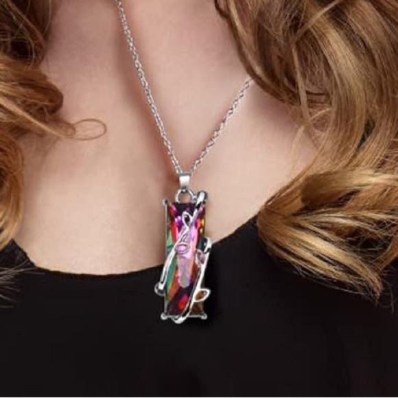 Vintage style necklace with pendant - Picture 1 of 1